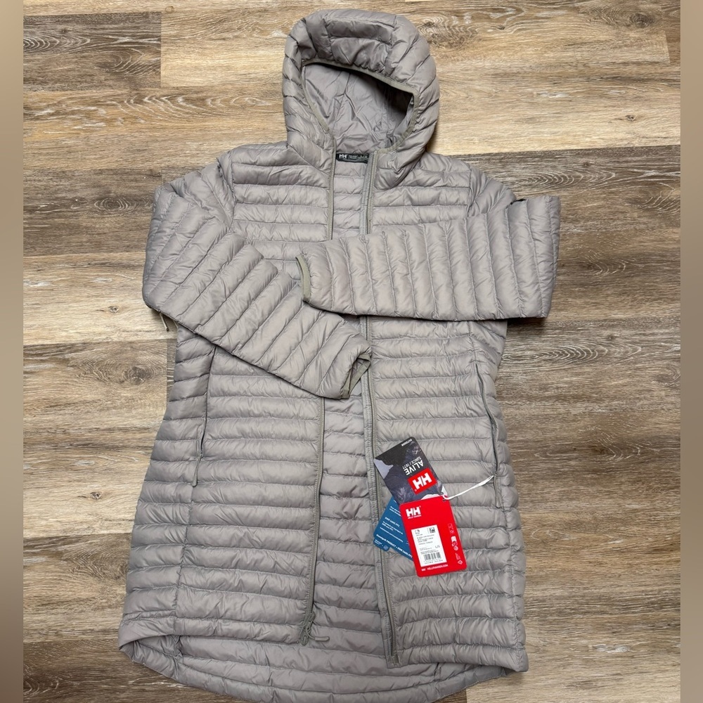 Helly Hansen Gray Puffer Jacket - Picture 2 of 13